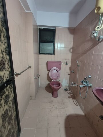 Bathroom in 2 BHK Apartment at Lok Upvan Apartment Phase 2, Vasant Vihar – for Rent