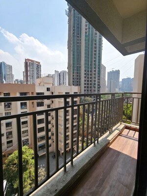 Balcony in 1 BHK Apartment at K M Horizon Palms III, Owale – for Rent