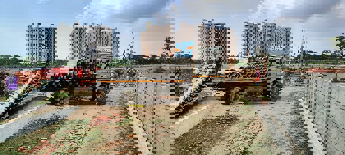  Plot – Exterior View View at Sushant Golf City - for Sale