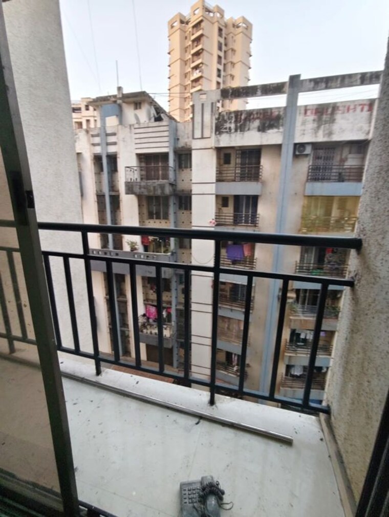 Balcony, shree-vrushti 1 Bedroom 421 Sq.Ft. Apartment In Ghodbunder Road Thane 10109234