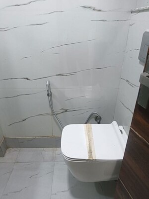Bathroom in 1 BHK Builder Floor at Malviya Nagar – for Rent