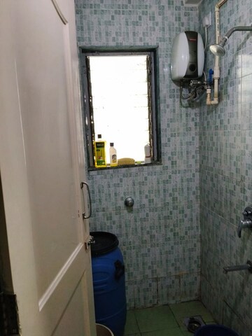 Bathroom in 1 BHK Apartment at Swapnapurti CHS Kharghar, Kharghar – for Rent