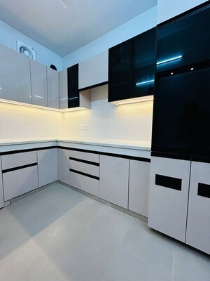 Kitchen in 3 BHK Builder Floor at Kailash Hills – for Sale