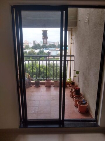 Balcony in 2 BHK Apartment at Natraj Vela Enclave, Dhanori – for Rent