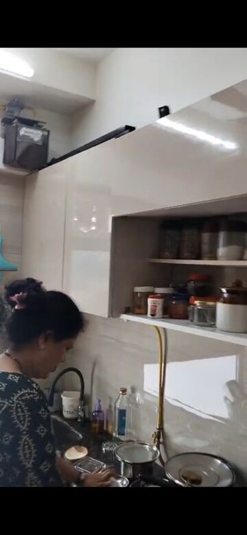 Kitchen in 2 BHK Apartment at Veena Smart Homes, Kandivali West – for Rent