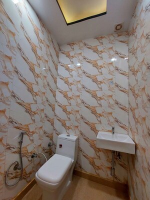 Bathroom in 4 BHK Builder Floor at Parklands, Sector 85 – for Sale