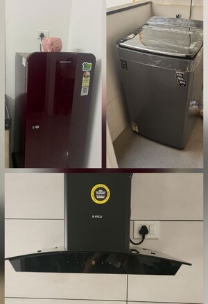 Furnished Amenities in 2 BHK Apartment at Polite  Paradise, Dhanori – for Rent