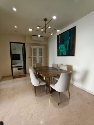 Living Room in 3 BHK Apartment at Lokhandwala Minerva Mahalaxmi, Mahalaxmi – for Rent