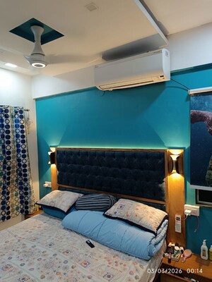 Bedroom in 2 BHK Apartment at Kumar Primavera, Wadgaon Sheri – for Rent