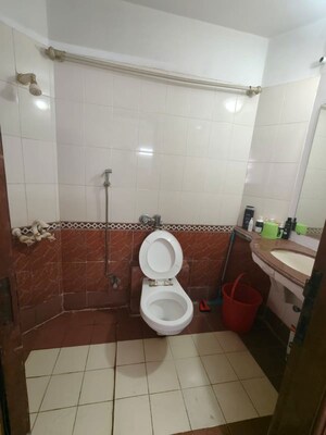 Bathroom in 3 BHK Apartment at RNA Heights, Andheri East – for Rent