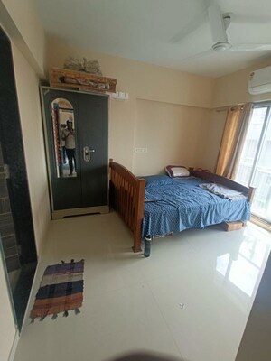 Bedroom in 1 BHK Apartment at Sahajanand Athena, Goregaon West – for Rent
