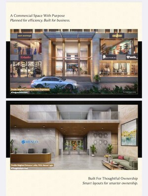  Shop – Exterior View View at Menlo Professional Park Hinjewadi, Hinjewadi - for Sale