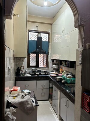 Kitchen in 2 BHK Builder Floor at Rajendra Nagar Sector 2 – for Sale