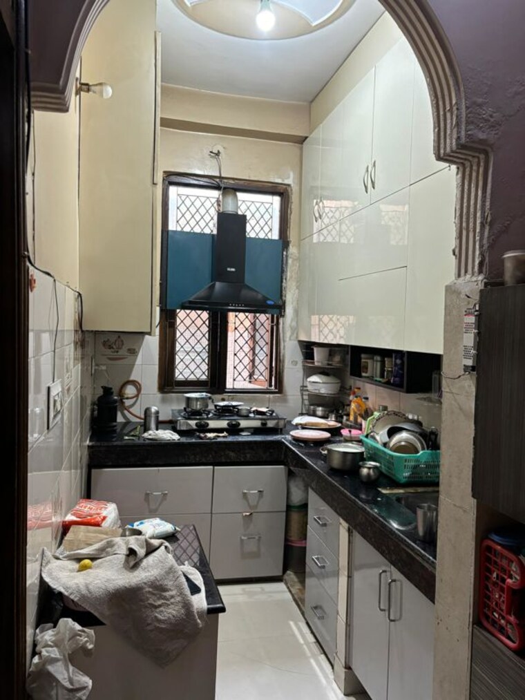Kitchen, rajendra nagar sector 2 2 Bedroom 80 Sq.Yd. Builder Floor In Rajendra Nagar Sector 2 Ghaziabad 10109386