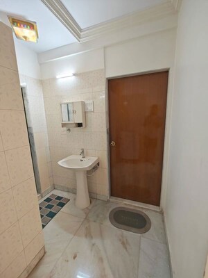 Bathroom in 1 BHK Apartment at Best Rajdoot CHS, Ghatkopar East – for Rent