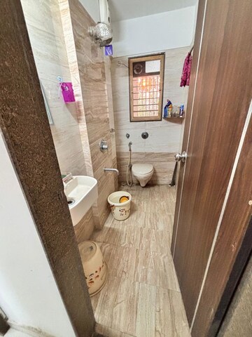 Bathroom in 2 BHK Apartment at MPR Mahavir Darshan, Dahisar East – for Sale