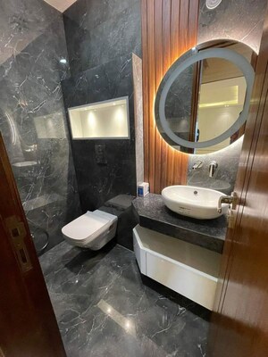 Bathroom in 4 BHK Builder Floor at Parklands, Sector 85 – for Sale