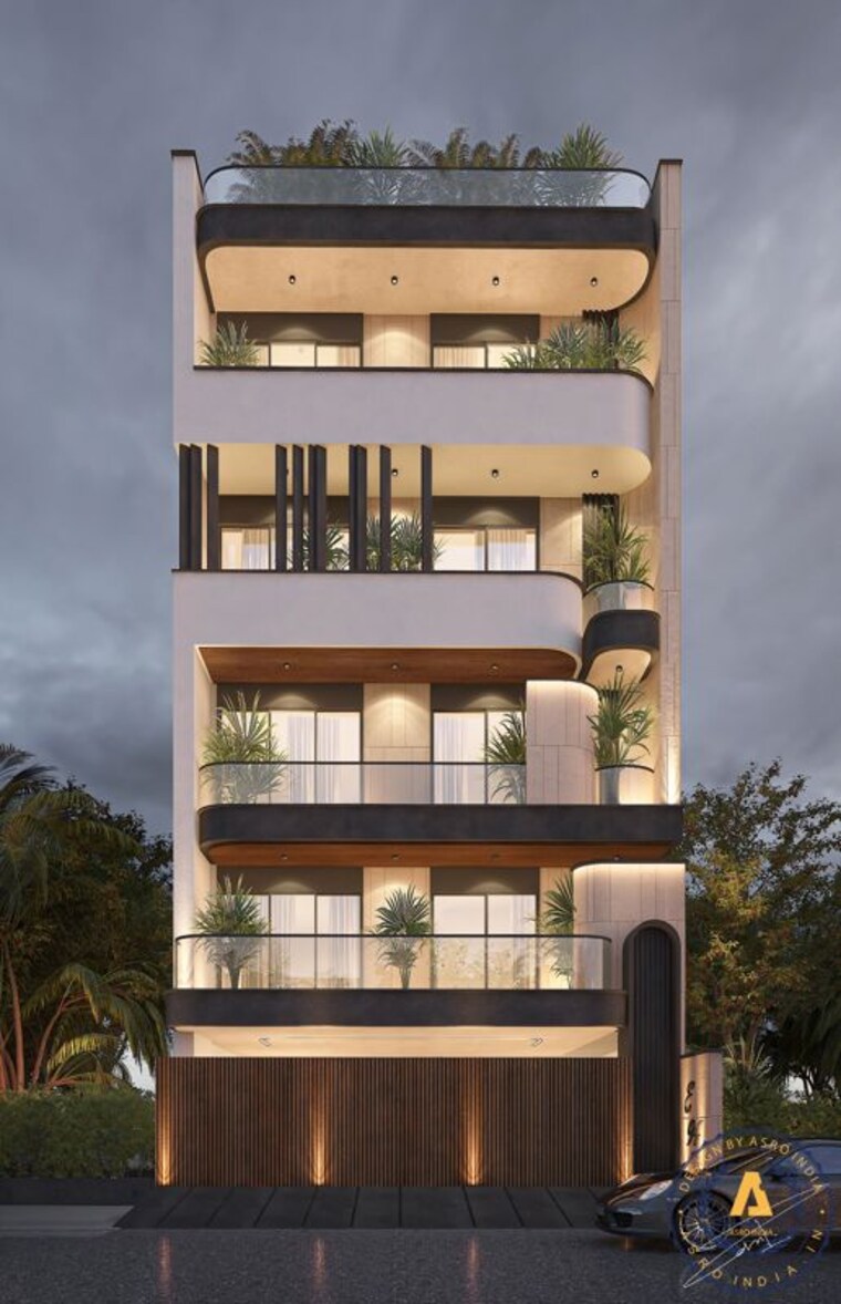 Exterior View, greater kailash ii 5 Bedroom 550 Sq.Yd. Builder Floor In Greater Kailash ii Delhi 10109450