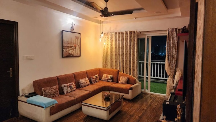 Living Room, my-home-vihanga 3 Bedroom 1835 Sq.Ft. Apartment In Gachibowli Hyderabad 10109461
