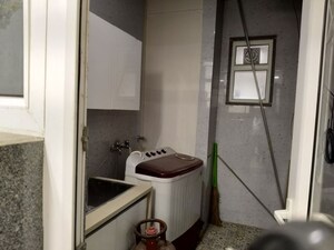 Bathroom in 3 BHK Apartment at CRD Golden Castle, Patiala Road – for Rent