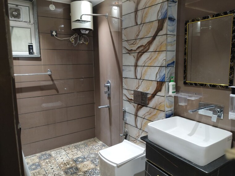 Kitchen, crd-golden-castle 3 Bedroom 1730 Sq.Ft. Apartment In Patiala Road Zirakpur 10109462