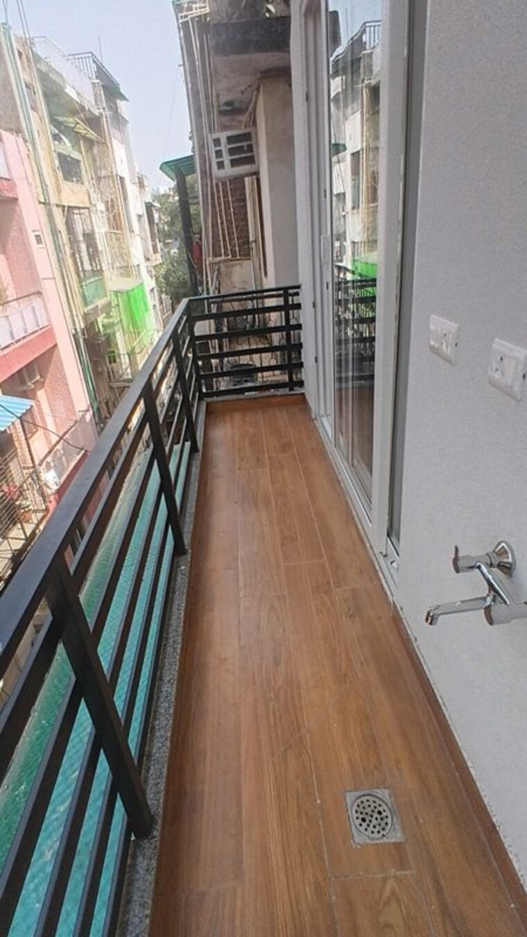 Balcony, lajpat nagar 4 2 Bedroom 900 Sq.Ft. Builder Floor In Lajpat Nagar 4 Delhi 10109463
