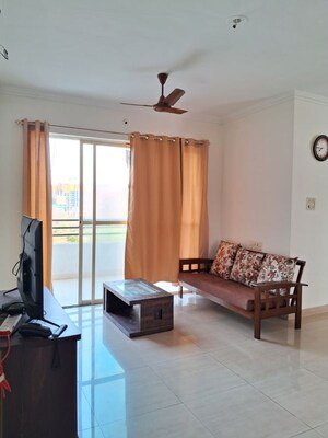 Living Room in 2 BHK Apartment at Runwal Suyaash, Pashan – for Sale