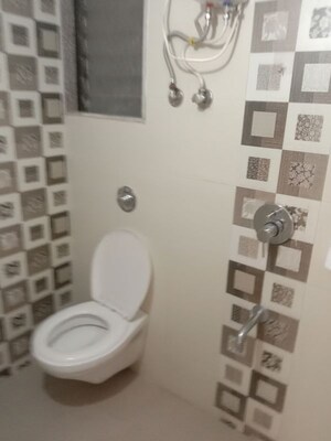 Bathroom in 2 BHK Apartment at Tiara Hills, Mira Road – for Rent