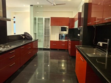 Kitchen in 3 BHK Apartment at Marine Drive – for Rent