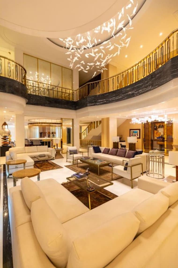 Living Room, oberoi-three-sixty-west 6+ Bedroom 35000 Sq.Ft. Penthouse In Worli Mumbai 10109531