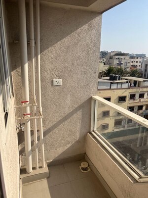Balcony in 2 BHK Apartment at Kharadi – for Rent