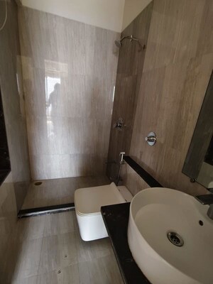 Bathroom in 2 BHK Apartment at Aspen Park, Goregaon East – for Rent