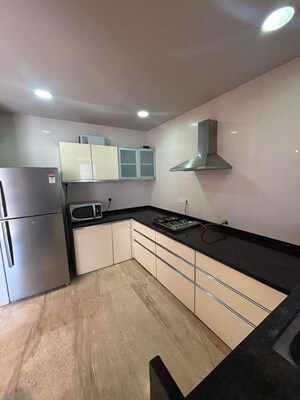 Kitchen in 3.5 BHK Apartment at Lunkad Sky Vie, Viman Nagar – for Rent