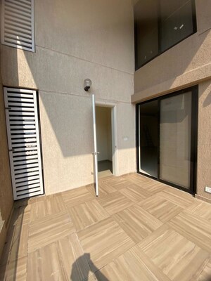 Terrace in 3 BHK Apartment at Supreme Belmac Residences, Kalyani Nagar – for Rent