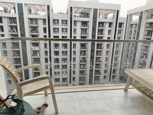 Balcony in 3.5 BHK Apartment at Lunkad Sky Vie, Viman Nagar – for Rent