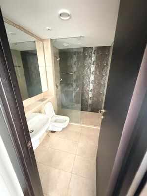 Bathroom in 3.5 BHK Apartment at Panchshil Towers, Kharadi – for Rent