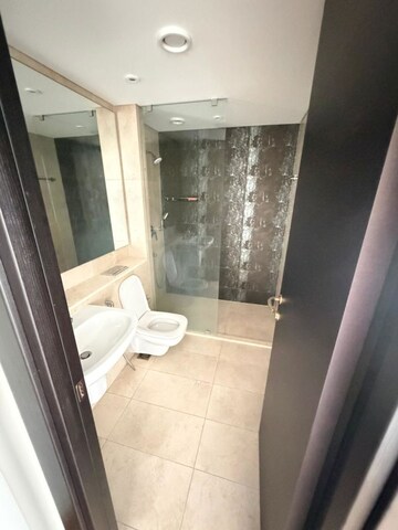 Bathroom in 3.5 BHK Apartment at Panchshil Towers, Kharadi – for Rent