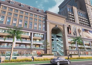  Office Space – Exterior View View at PKS Town Central, Sector 16b Greater Noida - for Sale