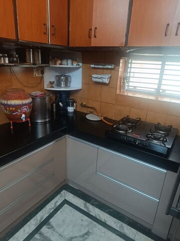 Kitchen in 2 BHK Builder Floor at East Of Kailash – for Rent