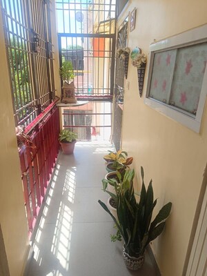 Balcony in 2 BHK Builder Floor at East Of Kailash – for Rent