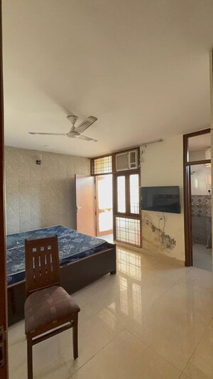 Bedroom in 2 BHK Builder Floor at Kalkaji – for Rent