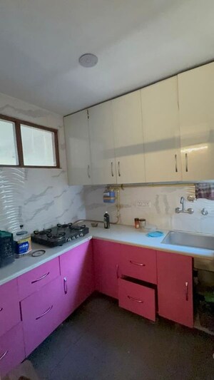 Kitchen in 2 BHK Builder Floor at Kalkaji – for Rent