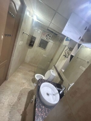 Bathroom in 3 BHK Apartment at Paarth Aadyant, Gomti Nagar – for Rent