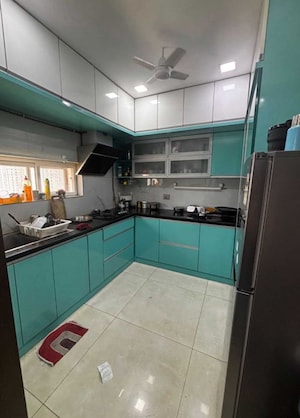 Kitchen in 3 BHK Apartment at Hallmark Vicinia, Narsingi – for Rent