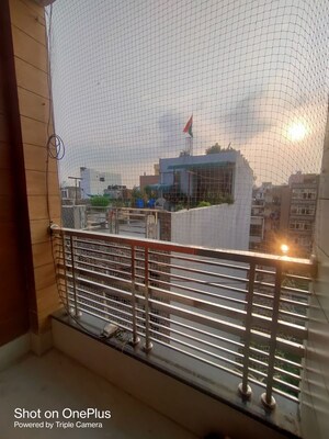 Balcony in 3 BHK Builder Floor at Dwarka Mor – for Rent