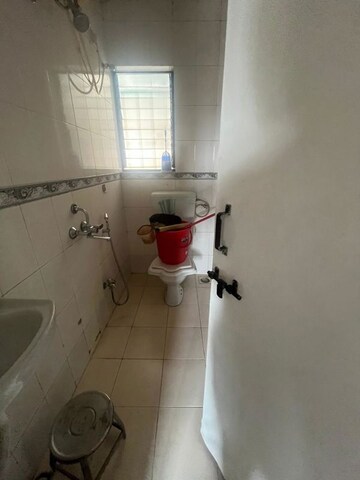 Bathroom in 3 BHK Apartment at Anand Apartment Bhusari Colony, Kothrud – for Rent