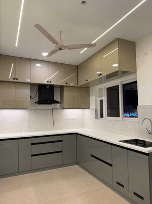 Kitchen in 3 BHK Apartment at Prestige Beverly Hills, Kokapet – for Rent