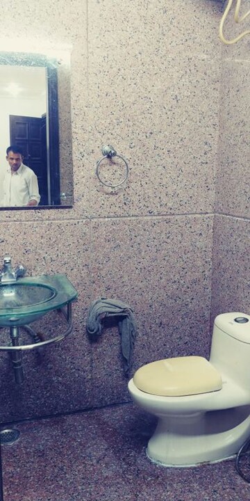 Bathroom in 3 BHK Builder Floor at East Of Kailash – for Rent