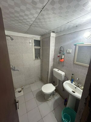 Bathroom in 2 BHK Apartment at Panchsheel Greens, Sector 16 Greater Noida – for Rent
