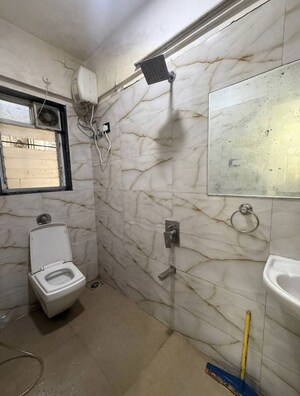 Bathroom in 1 BHK Apartment at Platinum 53 West, Andheri West – for Rent